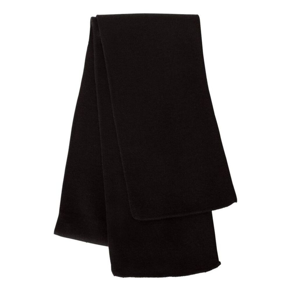 Sportsman Knit Scarf / Black
